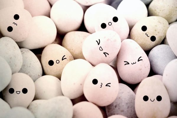 La vie en rose - cute eggs